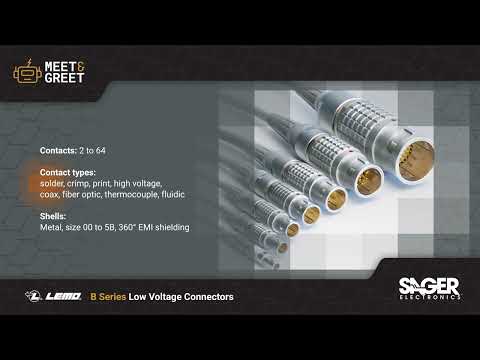 LEMO B Series Connectors