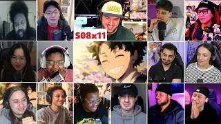 Download lagu [4K] My Hero Academia Season 8 Episode 11 MEGA Reaction Mashup - Boku no Hero Academia FINALE mp3