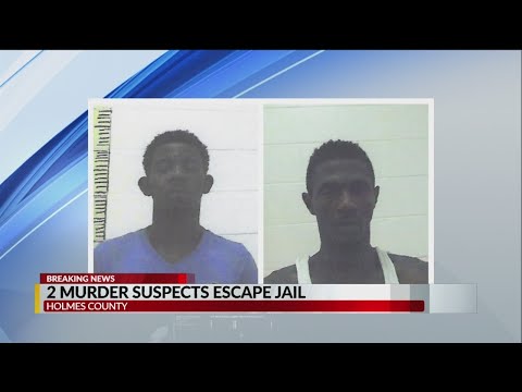 Two Murder Suspects Escape Holmes County Jail
