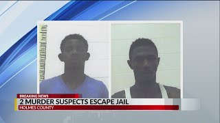 Two murder suspects escape Holmes County Jail
