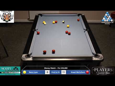 Money Match - Barry Lynn v Stuart McCulloch 1st Half