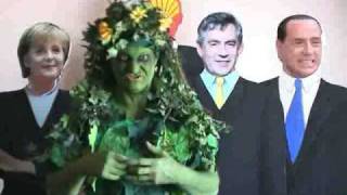 preview picture of video 'Angela Merkel, Gordon Brown, Silvio Berlusconi and the Green Sower'