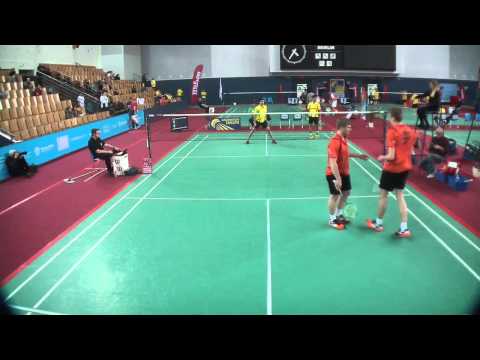 TV Court GJ2013 // Teck Zhi Soo & Joo Ven Soong vs. Daniel Müller & Jonathan Persson (1st set)