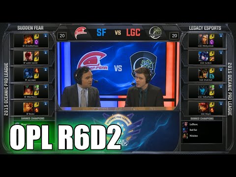 Sudden Fear vs Legacy | Round 6 Day 2 Oceanic Pro League Spring 2015 | SF vs LGC