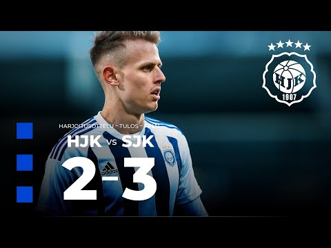 HJK vs SJK 2–3 – Harjoitusottelu