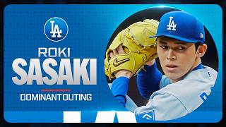 Roki Sasaki SHINES for the Los Angeles Dodgers! ???? (Career-high 21 swings-and-misses ????)