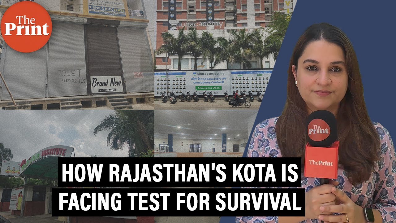 Deserted streets, empty hostels: Kota is facing test for survival, competing against edtech