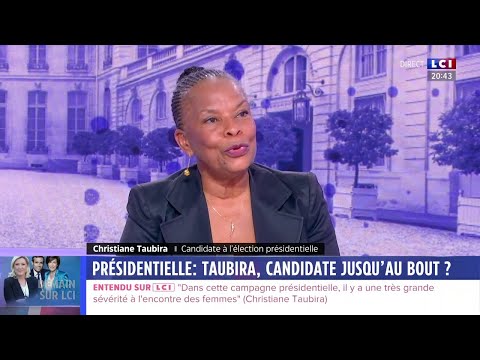 Taubira, candidate jusqu'au bout ? L'interview