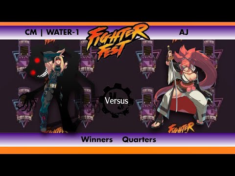 Flynn's Arcade Fighter Fest 5 Winners Quarters - CM WATER-1 VS AJ Guilty Gear Strive Tournament