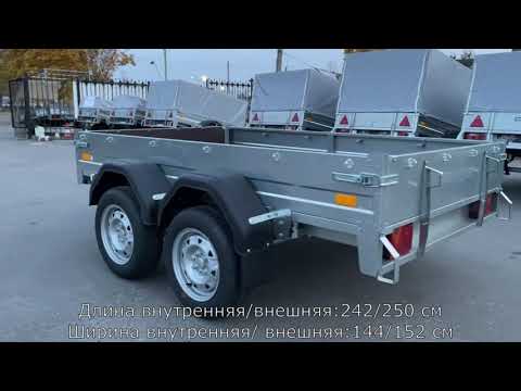 фото двухосный прицеп сст-16 (2.42/1.51 м) 0