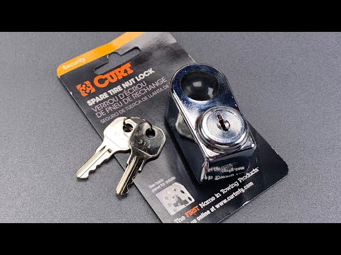 1035】笑えるほどヤバい。カートのスペアタイヤロックが選ばれた ([1035] Laughably Bad: Curt Spare Tire Lock Picked)
