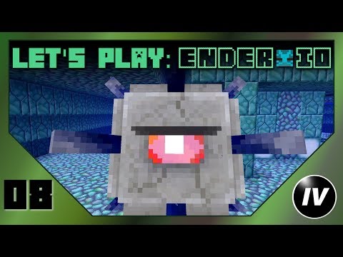 Let's Play Ender IO - Ep 8 - Powered Quarry