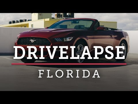 FORD MUSTANG ROAD TRIP — Florida Drivelapse