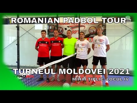 Mihai Țiplic și Aurel Voicu, locul IV la Turneul Moldovei- Romanian Padbol Tour 202