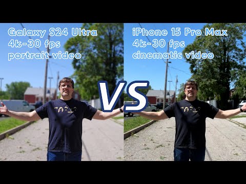 Galaxy S24 Ultra vs iPhone 15 Pro Max Full Videography Review