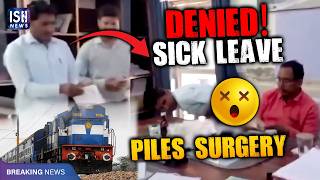 Why a Train Driver in Lucknow Had to Take Off His Pants in His Office?