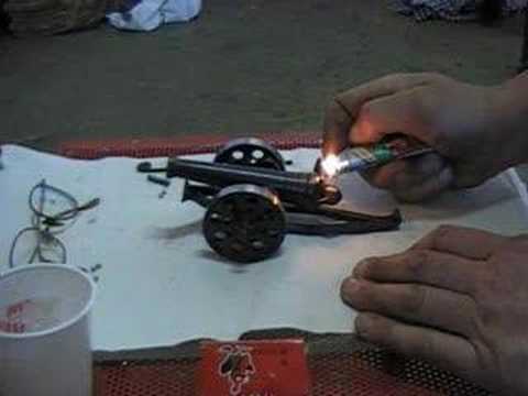 CANNON FIRE SLOW MOTION