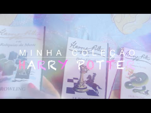 Minha coleção Harry Potter - Harry Potter literary series