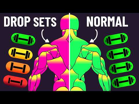 They Trained One Side DROP SETS  vs NORMAL Sets