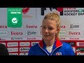 Caia van Maasakker na overwinning op Oranje-Rood: 'We waren erg effectief'