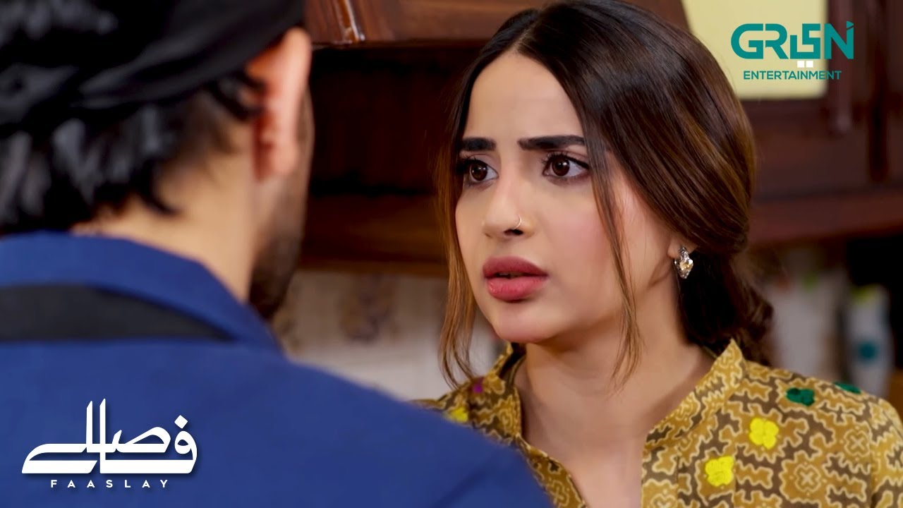 Mere Rungreza Jo Thori Fursat Mile | Faaslay | Ali Ansari - Saboor Aly | Green TV