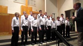 Mary's Boy Child GBCS Boys' Ensemble 2013 (Acapella)