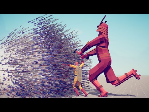 SAMURAI GIANT & ONE PUNCH MAN vs EVERY GOD - Totally Accurate Battle Simulator TABS