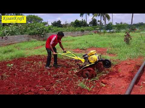 Kisankraft kk-ic-200p petrol power intercultivator