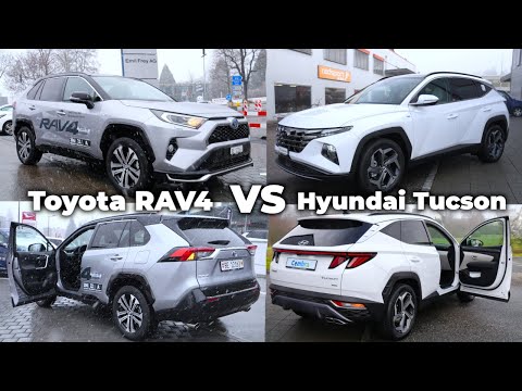 Hyundai Tucson 2021 vs Toyota RAV4 2021