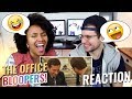 The Office US - Season 4 Bloopers pt. 1 | REACTION