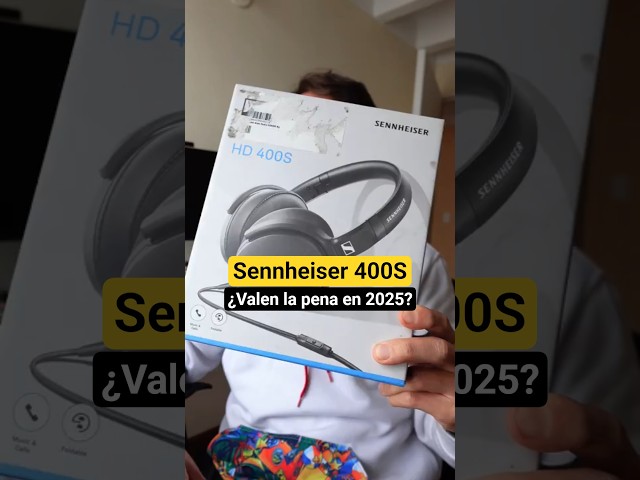 Vídeo relacionado con Sennheiser HD 400S - Auriculares circumaurales con Control Remoto Inteligente Universal, Color Negro