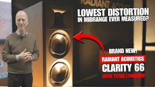 New Radiant Acoustics Clarity 66 with Peter Lyngdorf. Lowest Distortion ever measured in Midrange?