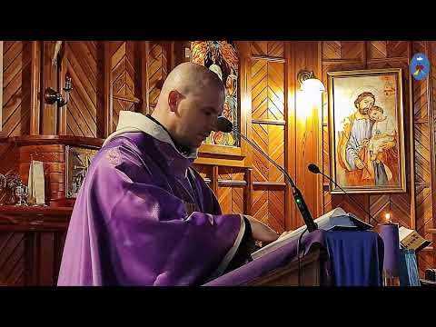 Pustelnia 11.03.2022 - Kazanie o. Daniela - Bóg wybacza, Jego ofiara gładzi wszystkie grzechy