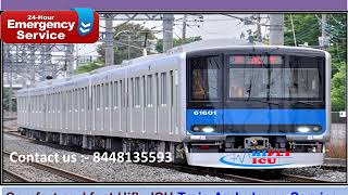Get Best Price Train Ambulance Service from Surat to Mumbai By Hifly ICU