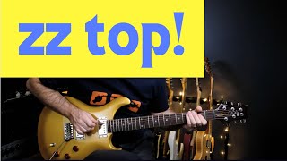 How to play My Head&#39;s In Mississippi by ZZ Top (guitar lesson)