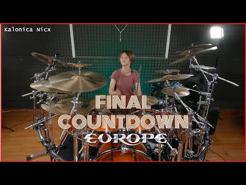 Europe - The Final Countdown | Drum cover by Kalonica Nicx
