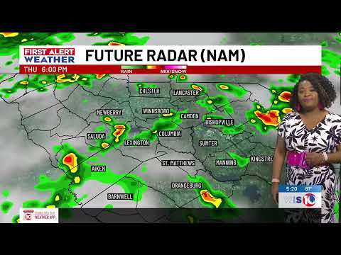 Weather at 5 p.m. with Von Gaskin