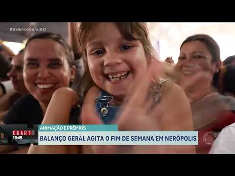 Balanço geral agita o fim de semana em Nerópolis