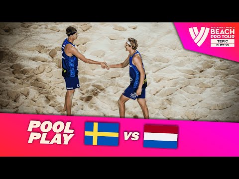 Åhman/Hellvig vs. Brouwer/Meeuwsen - Pool Play Highlights Tepic 2024 #BeachProTour