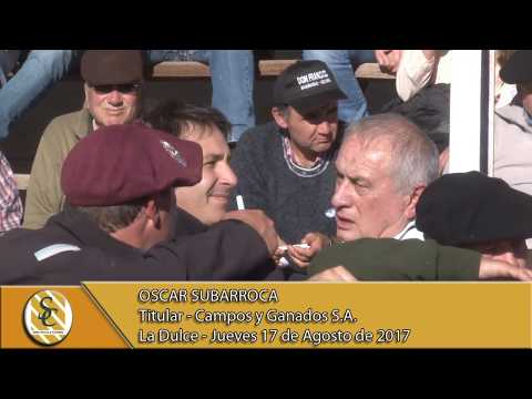 17-08-17 Nota Oscar Subarroca - Cabaña Santa María - La Dulce.