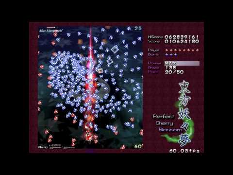 Touhou 07 - PCB Lunatic - Perfect Stage 3 Run