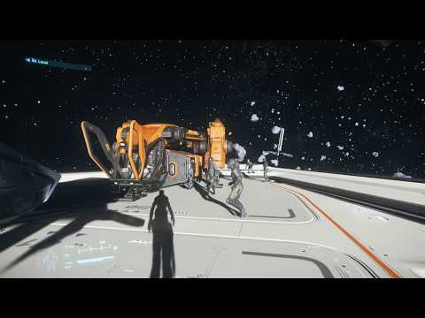 VIPs make landing in Argo's onto the hanger deck of the 890 Jump - with Synchronizerz