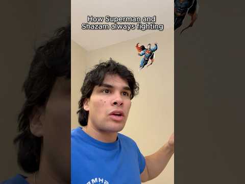 Superman VS Shazam #comics #dc #superman #shorts