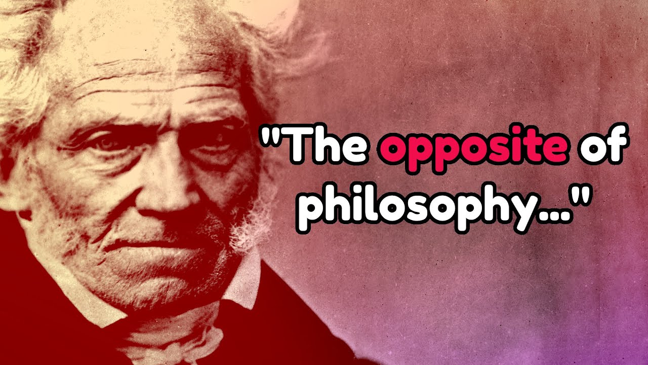 Why Schopenhauer Hated History