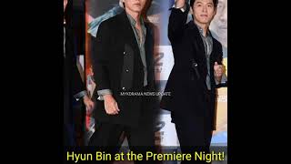 HYUN BIN in Confidential Assignment 2  Premiere| #hyunbinsonyejin #binjin #hyunbin #shorts