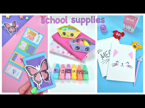 10 DIY SCHOOL SUPPLIES IDEAS YOU WILL LOVE