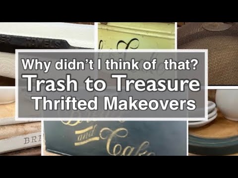 trash to treasure diy | thrift store makeover | home decor | primitive decor diy