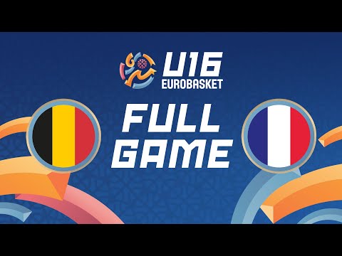 Group Phase | Belgium v France | Full Basketball Game | FIBA U16 Women's EuroBasket 2025