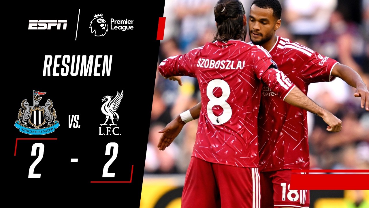 EL PENAL LO SALVÓ AL LIVERPOOL PARA NO PERDER EN EL DEBUT | Newcastle 2-2 Liverpool | RESUMEN