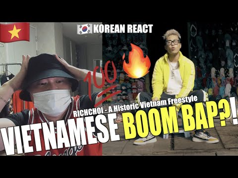 🇻🇳🇰🇷🔥Korean Hiphop Junkie react to RICHCHOI [Hà Nội "Đây Rồi"] A Historic Vietnam Freestyle(VNM/ENG)